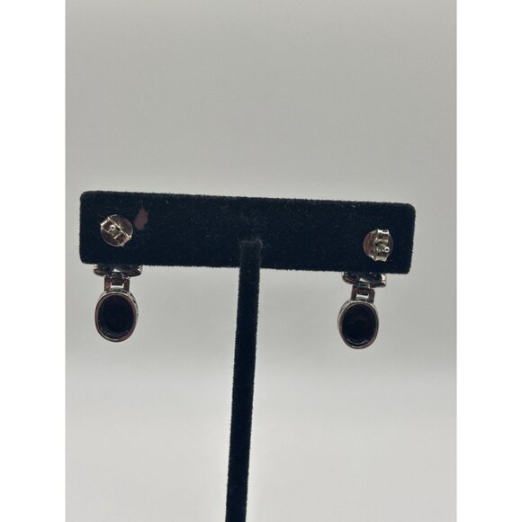 Abalone & Sterling Silver 925 Earrings With Intricate Design - Picture 10 of 12